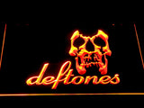 Deftones (2) LED Neon Sign USB - Orange - TheLedHeroes