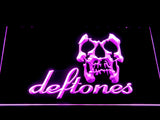 Deftones (2) LED Neon Sign USB - Purple - TheLedHeroes