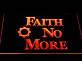 Faith No More LED Neon Sign Electrical - Orange - TheLedHeroes
