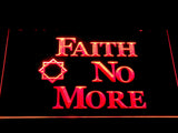 Faith No More LED Neon Sign Electrical - Red - TheLedHeroes