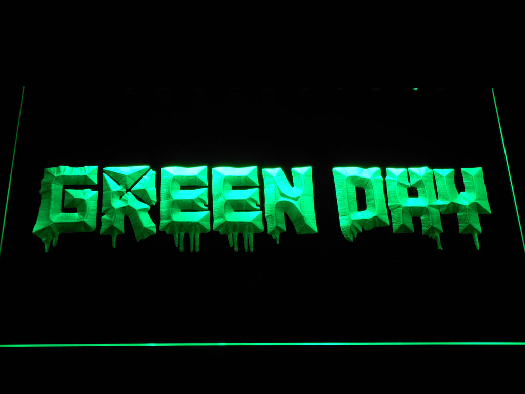 FREE Green day LED Sign - Green - TheLedHeroes