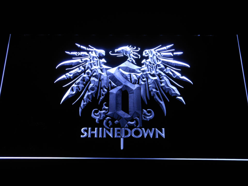 FREE Shinedown LED Sign - White - TheLedHeroes