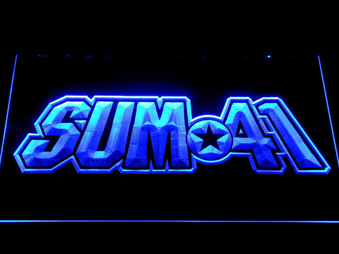 Sum41 LED Neon Sign USB - Blue - TheLedHeroes