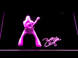 Zakk Wylde (2) LED Neon Sign USB - Purple - TheLedHeroes