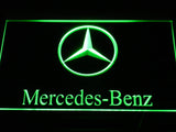 Mercedes Benz 2 LED Sign - Green - TheLedHeroes