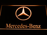 Mercedes Benz 2 LED Sign - Orange - TheLedHeroes