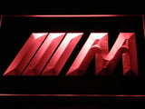 BMW M Series LED Neon Sign USB - Red - TheLedHeroes