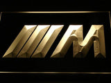 BMW M Series LED Neon Sign USB - Yellow - TheLedHeroes