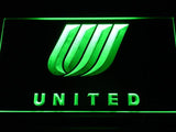 United Airlines LED Neon Sign Electrical - Green - TheLedHeroes