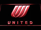 United Airlines LED Neon Sign Electrical - Red - TheLedHeroes