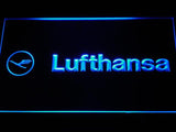Lufthansa Airlines LED Neon Sign Electrical - Blue - TheLedHeroes