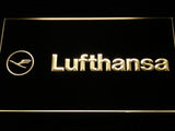 Lufthansa Airlines LED Neon Sign Electrical - Yellow - TheLedHeroes