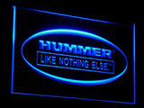 FREE Hummer Like Nothing Else LED Sign - Blue - TheLedHeroes