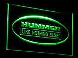 FREE Hummer Like Nothing Else LED Sign - Green - TheLedHeroes