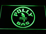 FREE Polly Gas LED Sign - Green - TheLedHeroes