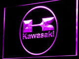 FREE Kawasaki Racing Motorcylce LED Sign - Purple - TheLedHeroes