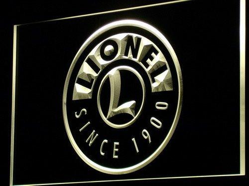 Lionel Trains LED Neon Sign Electrical - Yellow - TheLedHeroes