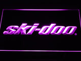 ski-doo Snowmobiles LED Neon Sign USB - Purple - TheLedHeroes