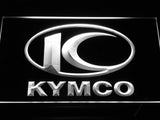Kymco Motorcycle LED Neon Sign USB - White - TheLedHeroes