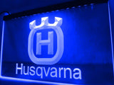 Husqvarna LED Neon Sign USB - Blue - TheLedHeroes