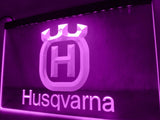 Husqvarna LED Neon Sign USB - Purple - TheLedHeroes