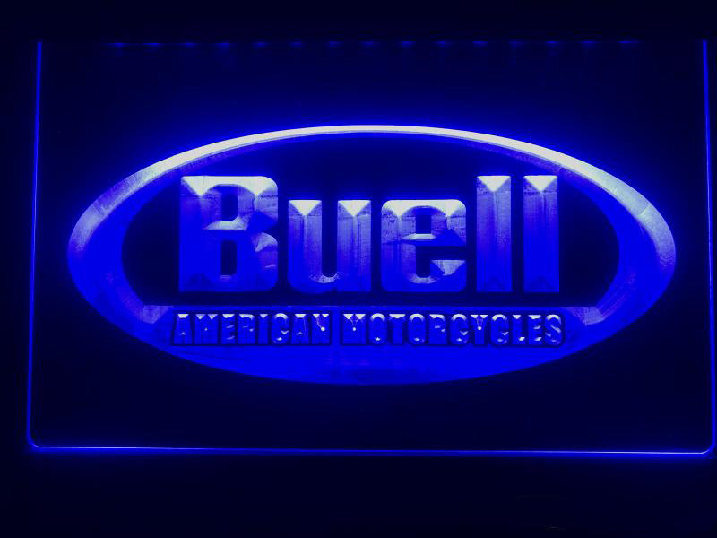 FREE Buell LED Sign - Blue - TheLedHeroes