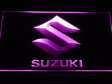 Suzuki Car LED Neon Sign USB - Purple - TheLedHeroes