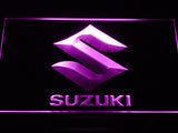 FREE Suzuki Car LED Sign - Purple - TheLedHeroes