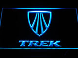Trek Bike Bicycle LED Neon Sign USB - Blue - TheLedHeroes