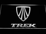 Trek Bike Bicycle LED Neon Sign USB - White - TheLedHeroes