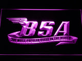 BSA Motorcycles LED Neon Sign USB -  - TheLedHeroes