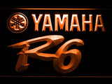 Yamaha R6 NEW LED Neon Sign Electrical - Orange - TheLedHeroes