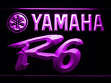 Yamaha R6 NEW LED Neon Sign Electrical - Purple - TheLedHeroes