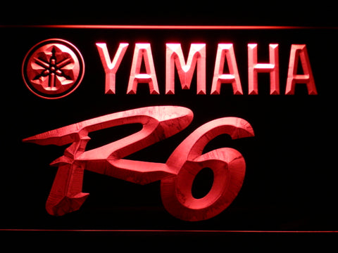 FREE Yamaha R6 New LED Sign - Red - TheLedHeroes