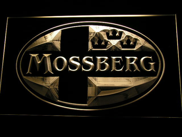 Mossberg Firearms Gun Logo LED Sign - Multicolor - TheLedHeroes