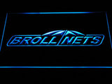 FREE Brollnets Fishing Logo LED Sign - Blue - TheLedHeroes
