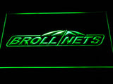 FREE Brollnets Fishing Logo LED Sign - Green - TheLedHeroes