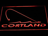 FREE Cortland Fishing Logo LED Sign - Red - TheLedHeroes