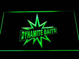 Dynamite Baits Fishing Logo LED Neon Sign USB - Green - TheLedHeroes