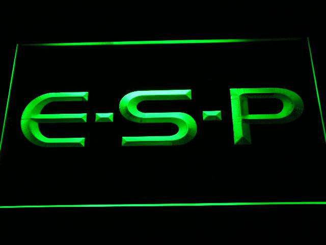 ESP Fishing Logo LED Neon Sign USB - Green - TheLedHeroes