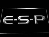 ESP Fishing Logo LED Neon Sign USB - White - TheLedHeroes