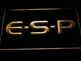ESP Fishing Logo LED Neon Sign USB - Yellow - TheLedHeroes