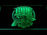Harley Davidson Ride LED Neon Sign Electrical - Green - TheLedHeroes