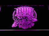 Harley Davidson Ride LED Neon Sign Electrical - Purple - TheLedHeroes