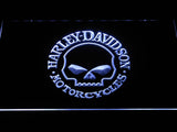 Harley Davidson 4 LED Neon Sign USB - White - TheLedHeroes
