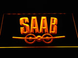FREE Saab (4) LED Sign - Yellow - TheLedHeroes