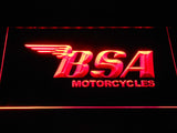 FREE BSA Motorcycles (2) LED Sign - Red - TheLedHeroes