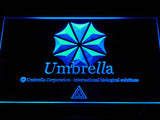 FREE Resident Evil Umbrella Corp LED Sign - Blue - TheLedHeroes