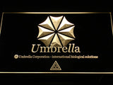 FREE Resident Evil Umbrella Corp LED Sign - Yellow - TheLedHeroes