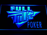 Full Tilt Poker LED Sign - Blue - TheLedHeroes